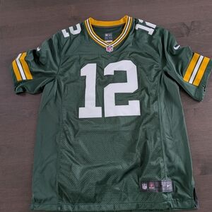 🏈 Nike Aaron Rodgers #12 Green Bay Packers Jersey – Size L 🏈